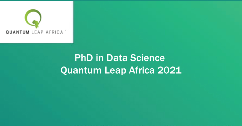 PhD in Data Science – Quantum Leap Africa 2021