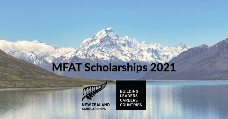 mfat new zealand scholarships for international students