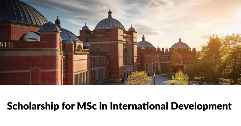 MSc in International Development (with Mo Ibrahim Foundation Internship)