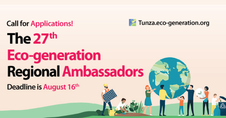 27th Eco-generation Regional Ambassadors