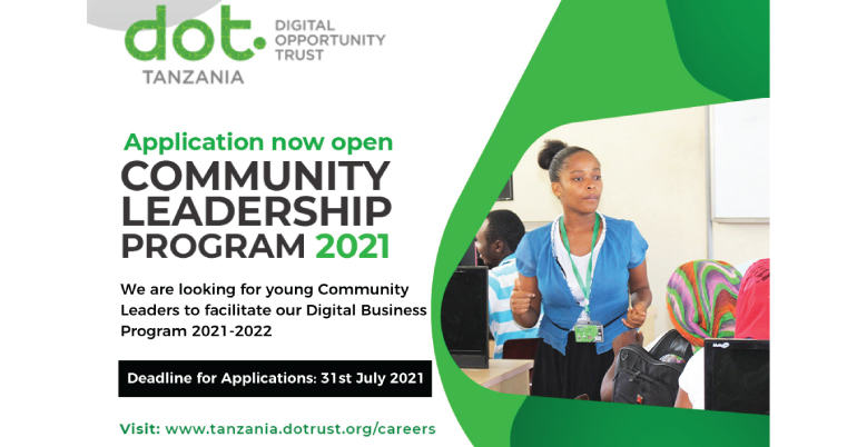 Call for Application: Community Leadership Program 2021-2022