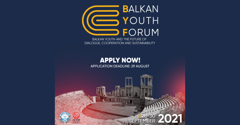 Call for Applications - Balkan Youth Forum (Online)