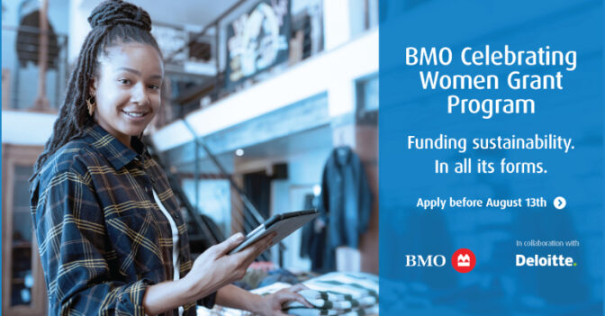 bmo celebrating women grant