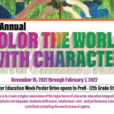Color The World With Character Poster Drive 2021