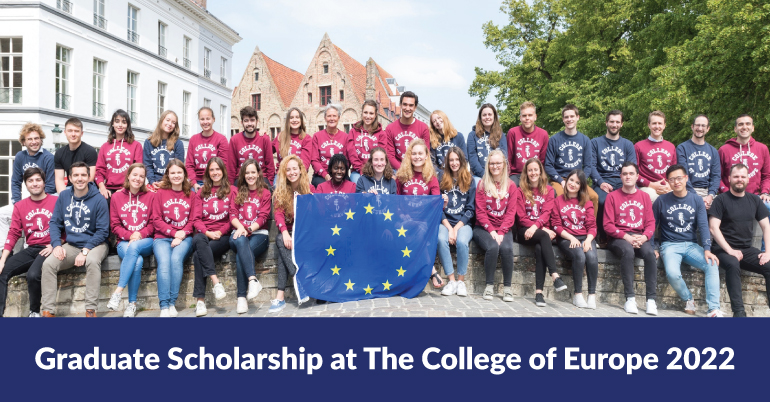 Graduate Scholarship at The College of Europe 2022