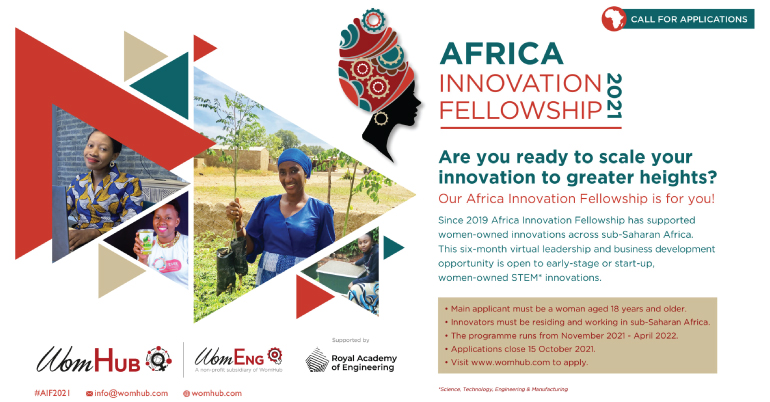 WomHub Africa Innovation Fellowship 2021