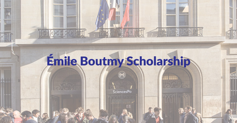 Émile Boutmy scholarship