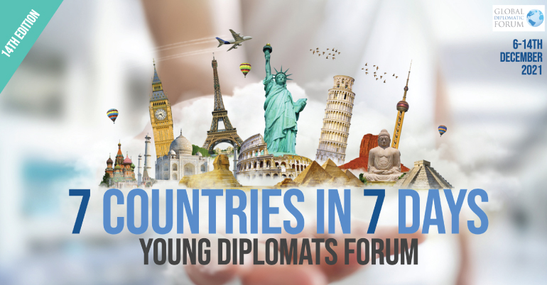 Young Diplomats Forum 2021: 7 days in 7 countries(