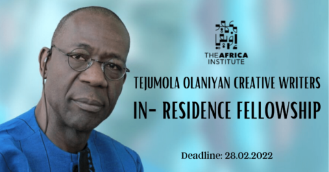Tejumola Olaniyan Creative Writers-in-Residence Fellowship 2022