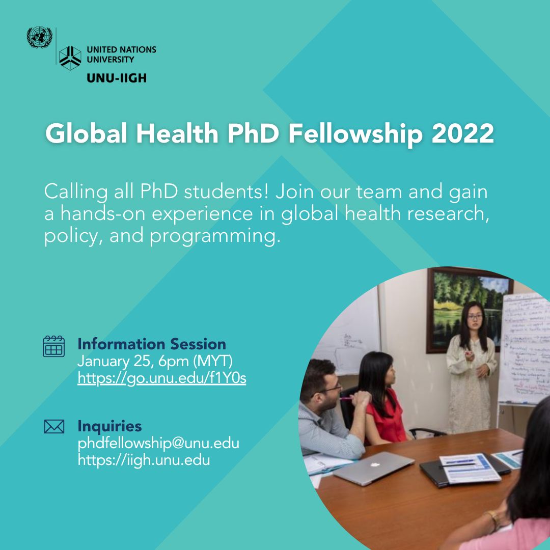 phd global health programs