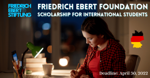 Friedrich Ebert Foundation: Scholarship for International Students