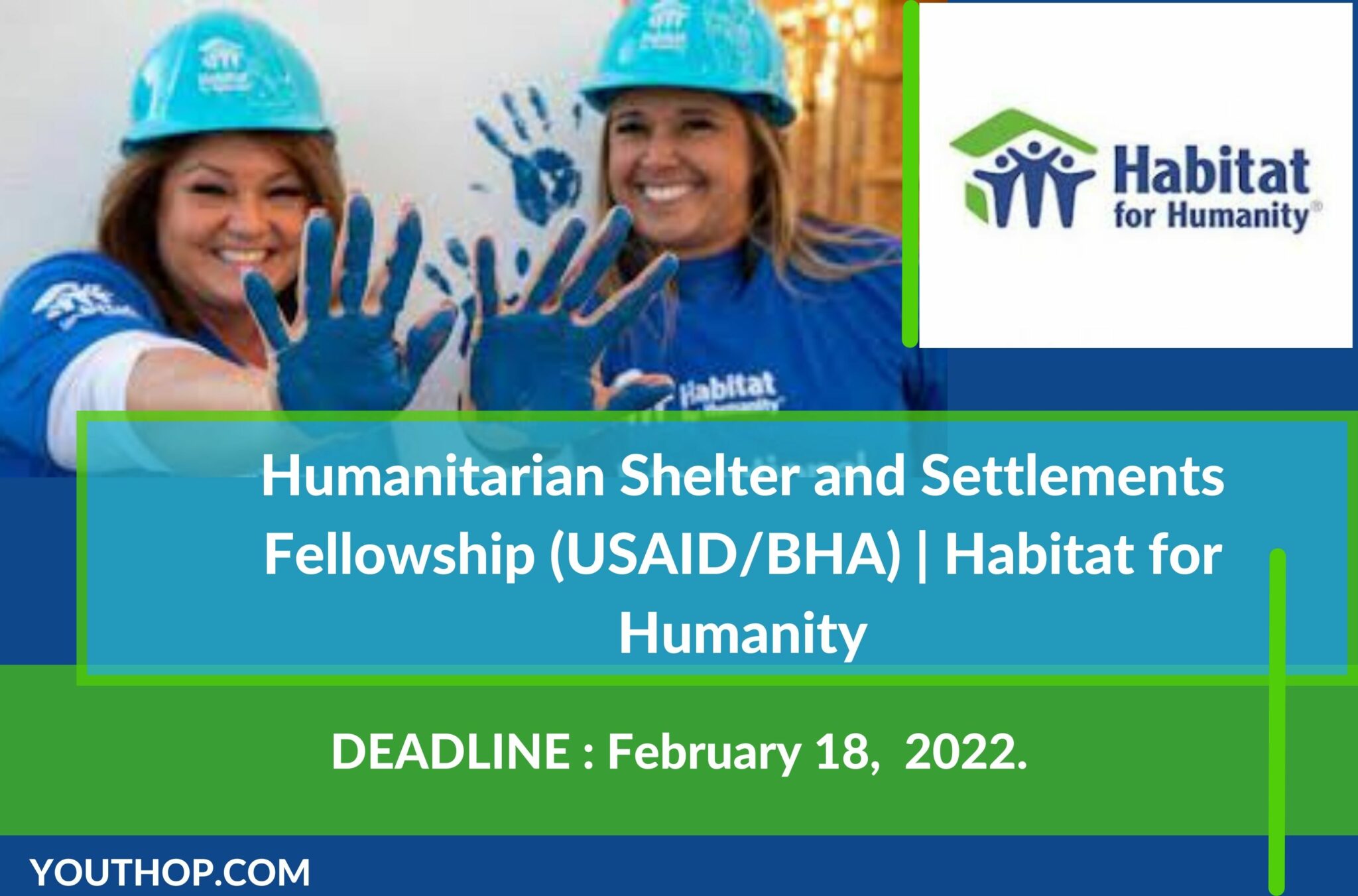 Humanitarian Shelter and Settlements Fellowship (USAID/BHA) | Habitat ...