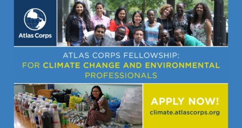 Atlas Corps Fellowship for Climate Change and Environmental Professionals in the United States