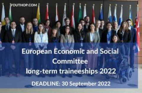 European Economic and Social Committee long-term traineeships
