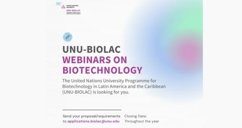 UNU-BIOLAC Webinars on Biotechnology 2022