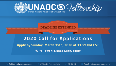 UNAOC 2022 Fellowship Programme : CALL FOR APPLICATIONS