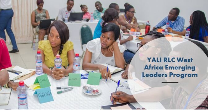 Applications Are Open For Cohort 40 Yali Rlc West Africa Emerging