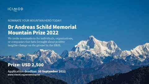 Dr Andreas Schild Memorial Mountain Prize 2022