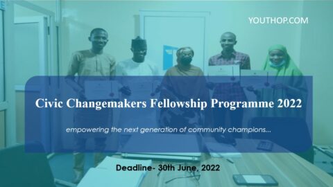Civic Changemakers Fellowship Programme 2022