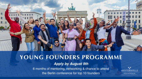 Call for Applications: Young Founders Programme Autumn 2022