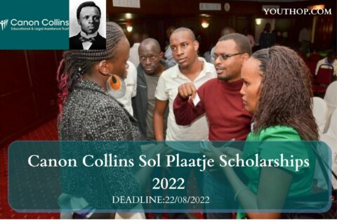 Canon Collins Sol Plaatje Scholarships 2022