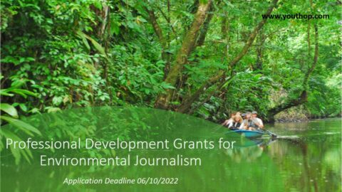 Professional Development Grants for Environmental Journalism