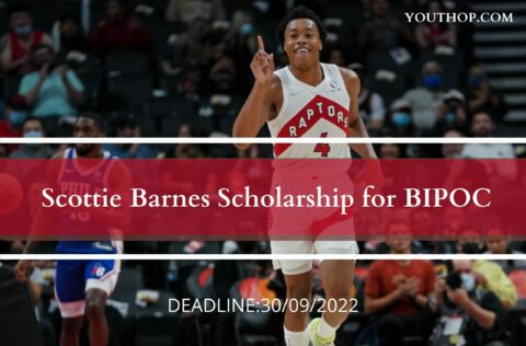 Scottie Barnes Scholarship for BIPOC