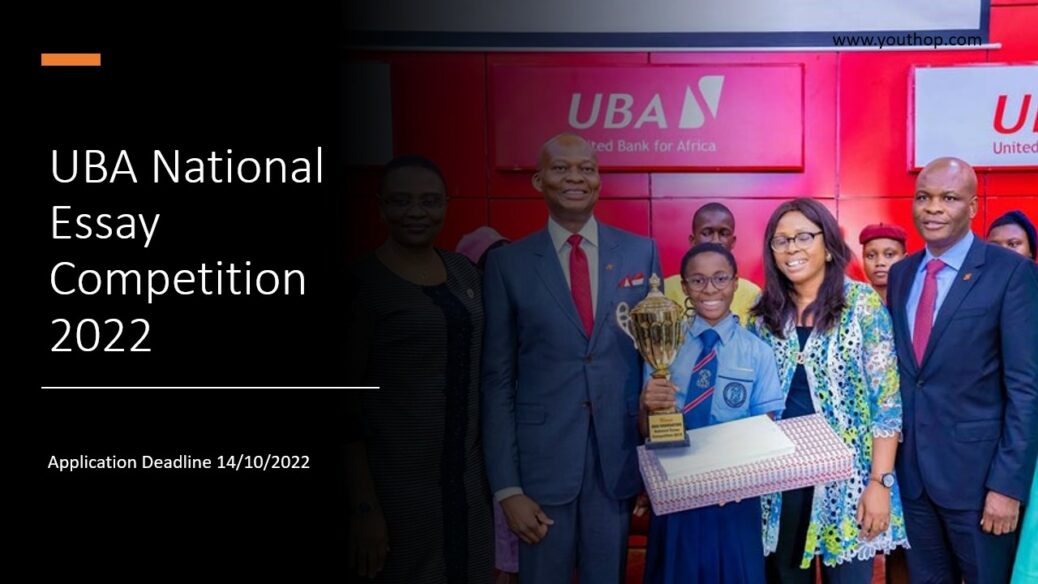 winner of the uba essay competition 2022