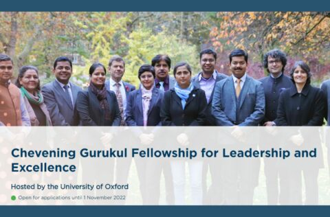 Chevening Gurukul Fellowship for Leadership and Excellence 2023-24