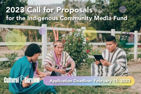 Indigenous Community Media Fund 2023