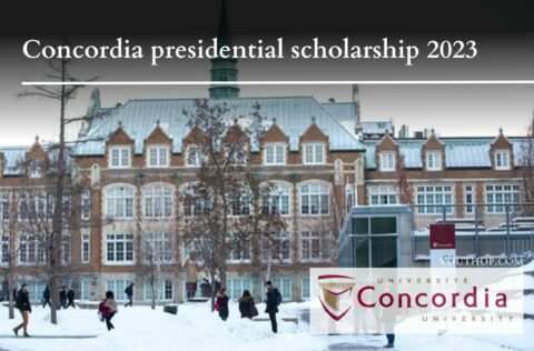 Concordia presidential scholarship 2023