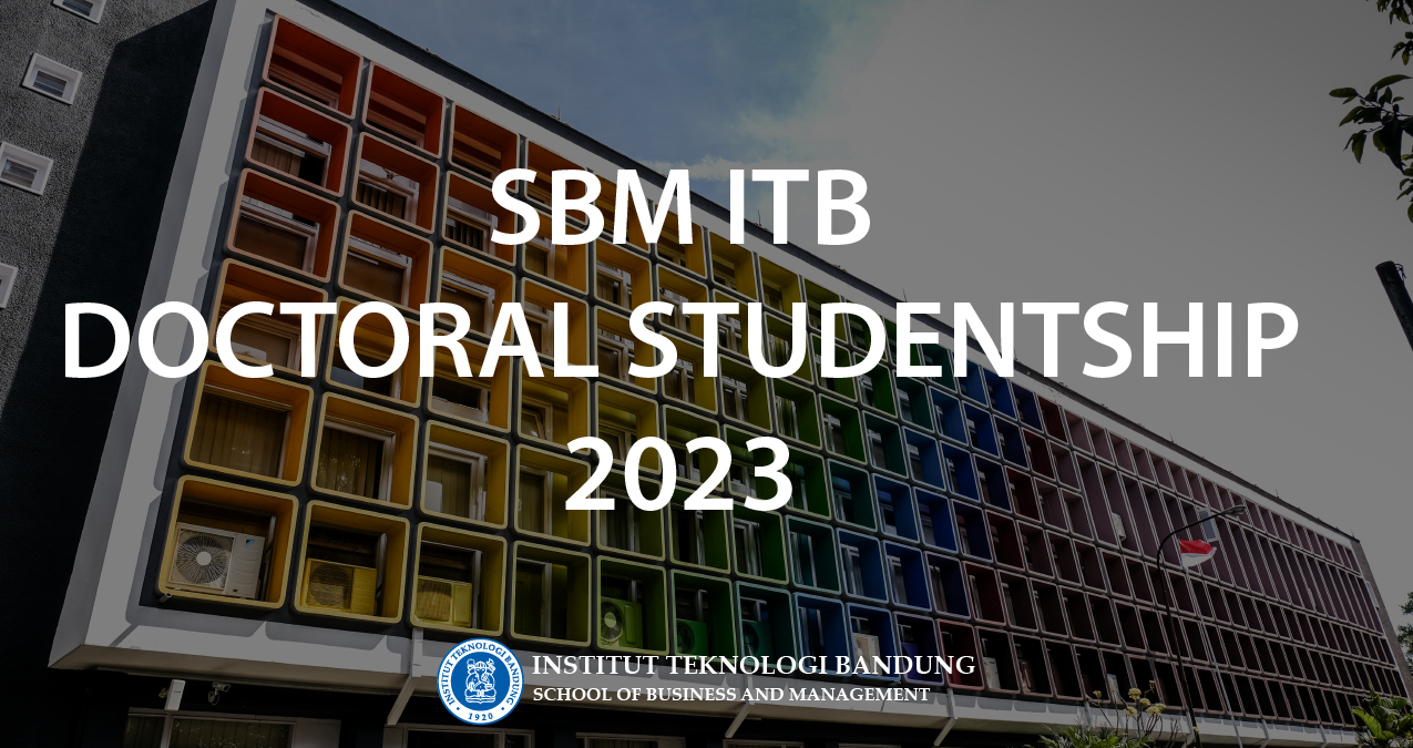 SBM ITB Doctoral Studentship 2023 - Youth Opportunities