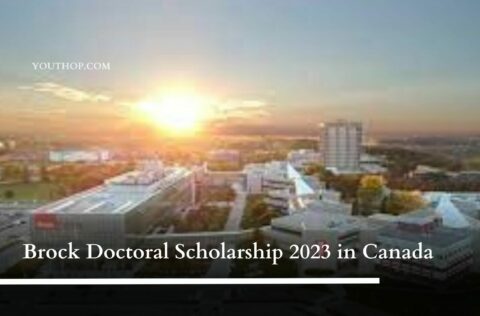 Brock Doctoral Scholarship 2023