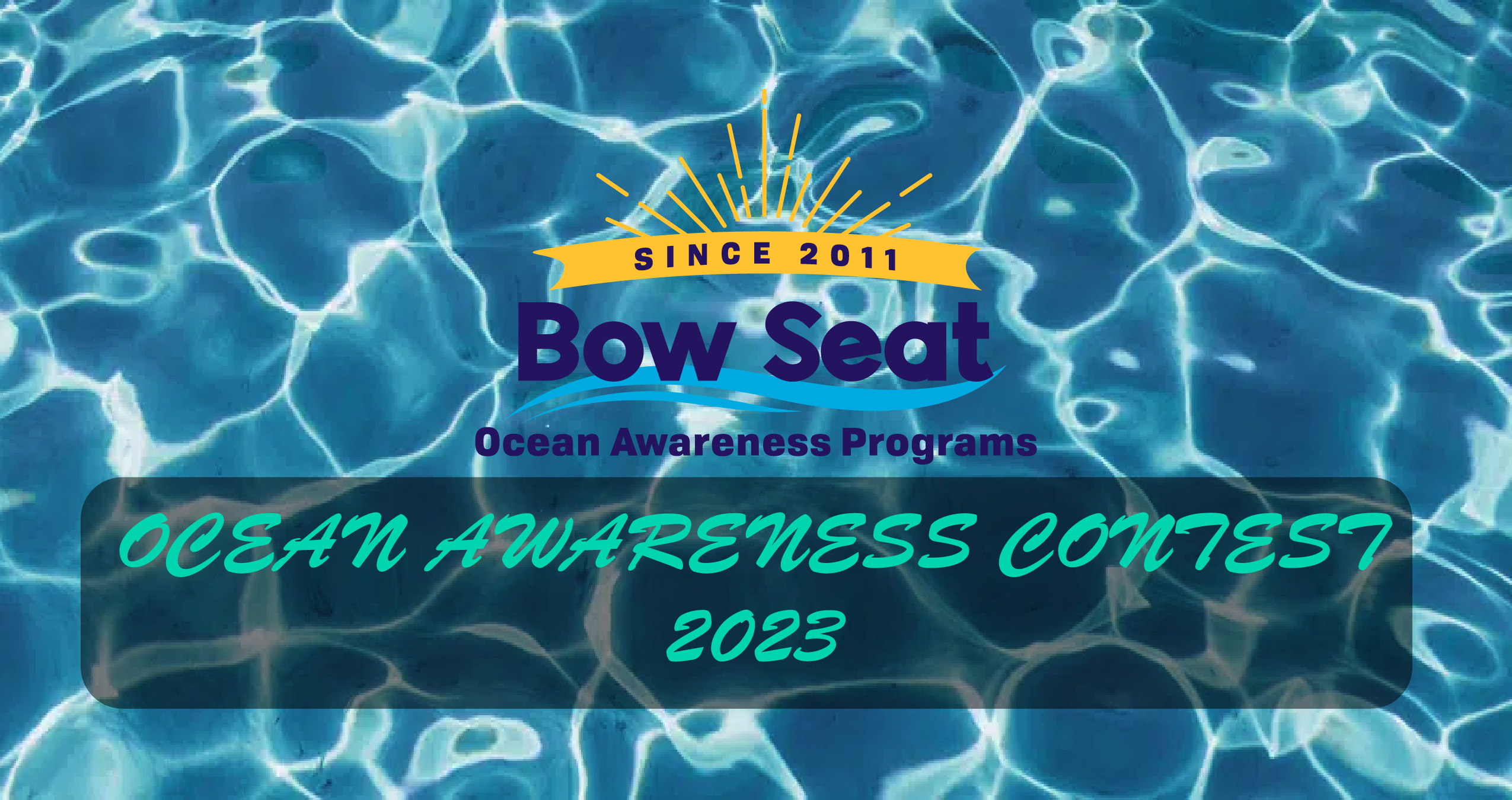 Ocean Awareness Contest 2023 Youth Opportunities