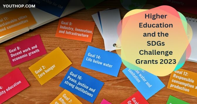 Higher Education And The SDGs Challenge Grants 2023 - Youth Opportunities