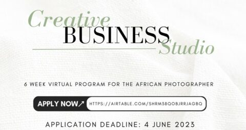 Creative Business Studio Program 2023 for African Photographers