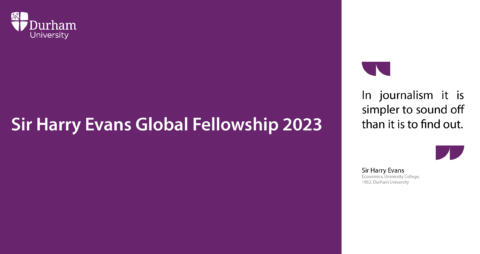 Sir Harry Evans Global Fellowship 2023