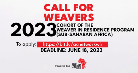 African Changemakers Network Weavers-In-Residence program 2023