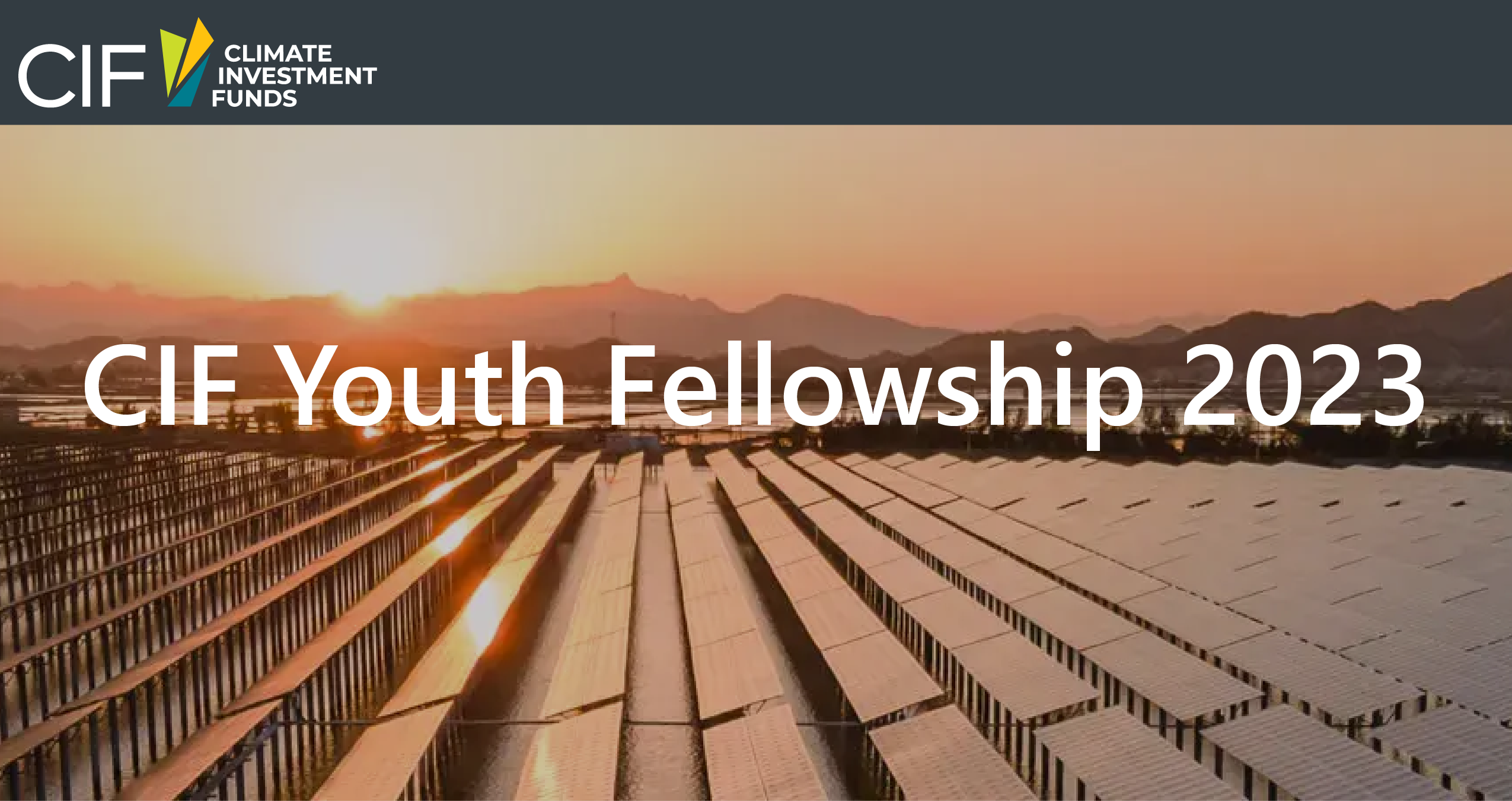 CIF Youth Fellowship 2023 Youth Opportunities