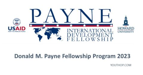 Donald M. Payne Fellowship Program 2023