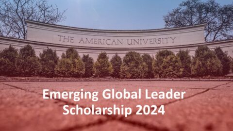 American University Emerging Global Leader Scholarship 2024
