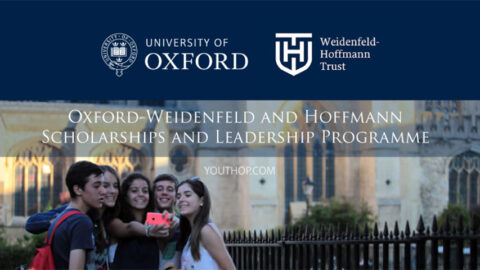 University of Oxford Weidenfeld-Hoffmann Scholarships 2024