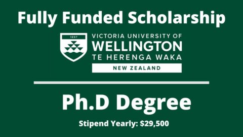 Wellington Doctoral Scholarship 2024-25