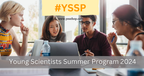 YSSP- Young Scientists Summer Program 2024