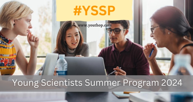 Apply For YSSP Young Scientists Summer Program 2024   Younbg Scientist Summer Progam 2024 768x407 