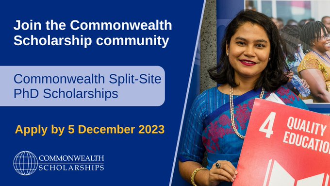 Commonwealth Split-site Scholarships 2024