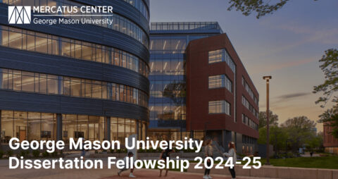 George Mason University Dissertation Fellowship 2024-25