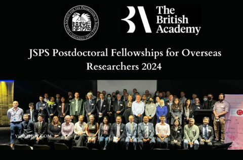 JSPS Postdoctoral Fellowships for Overseas Researchers 2024 (Monthly stipend of ¥362,000)