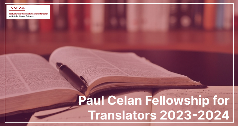 Paul Celan Fellowship for Translators 2023-2024