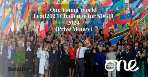 One Young World Lead2023 Challenge for SDG13 2024 (Prize Money)